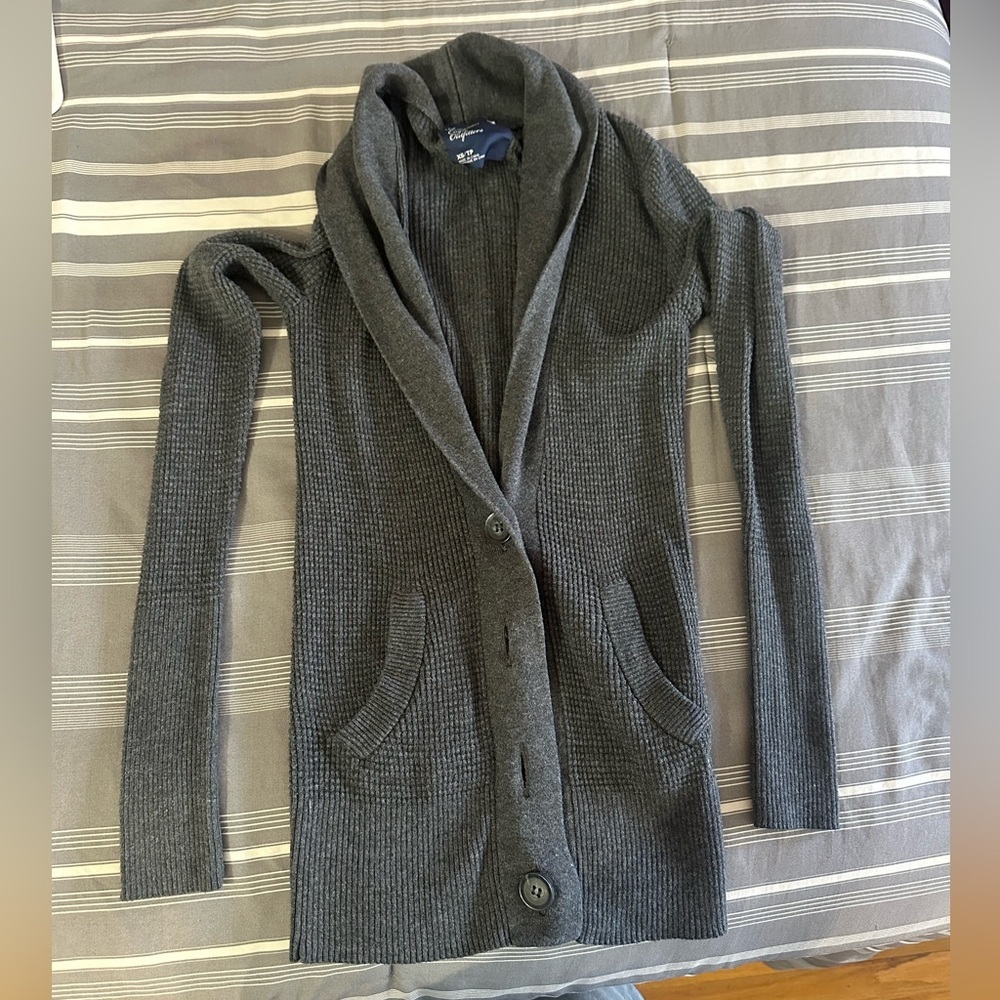 American Eagle Outfitters Dark Gray Women's Cardigan